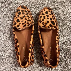 NWOT.  Antonio Melani Calf Hair Loafers
